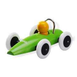 レーシングカー　緑