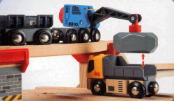 BRIO レール＆ロード採石セット