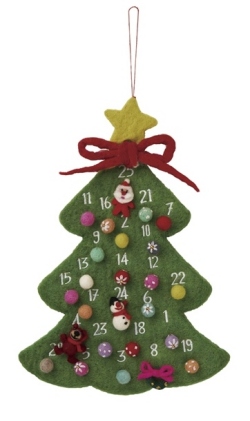 フェルトアドベントカレンダー